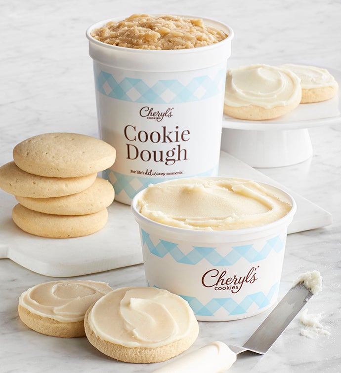 Cheryl’s Cut-out Cookie Dough and Buttercream Frosting Set